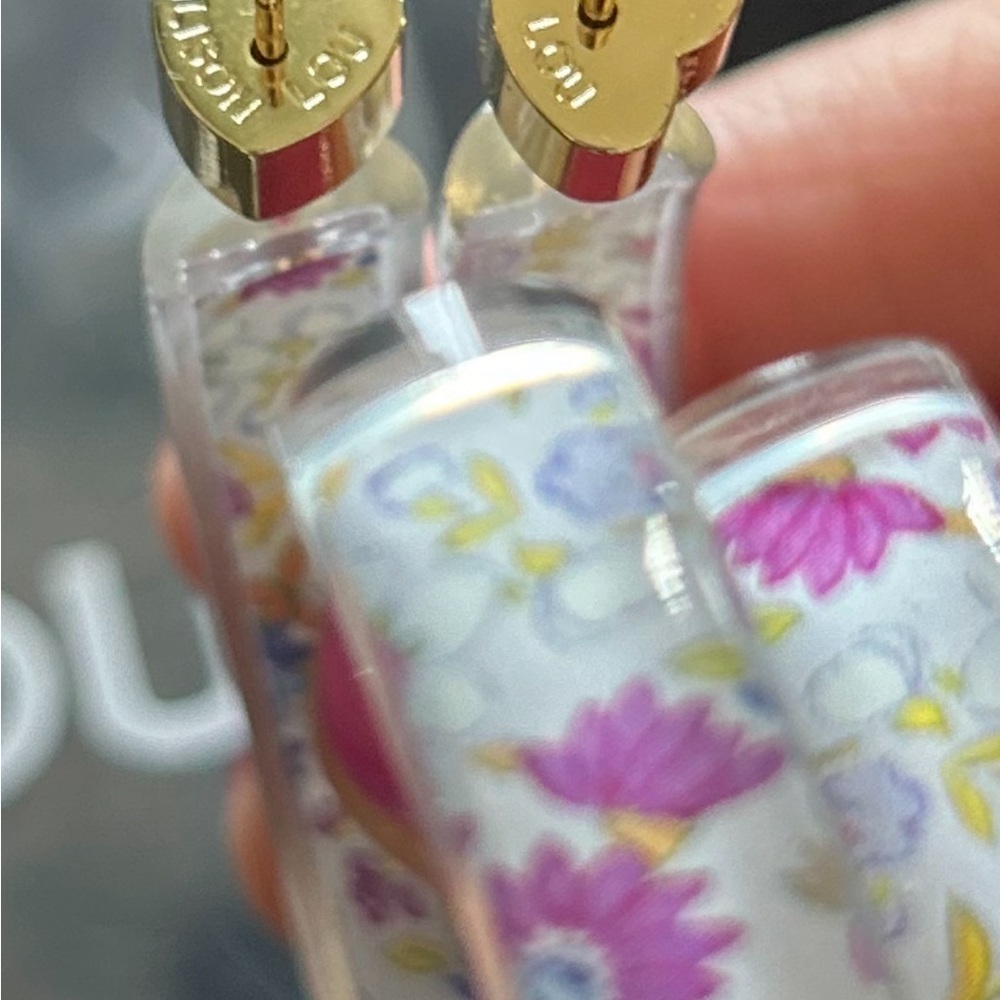 LoveShackFancy, ALISON LOU Jelly Hoops Earrings, Brand New - Picture 6 of 7